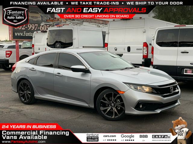 2020 Honda Civic Sedan Sport Manual - 22929607 - 0
