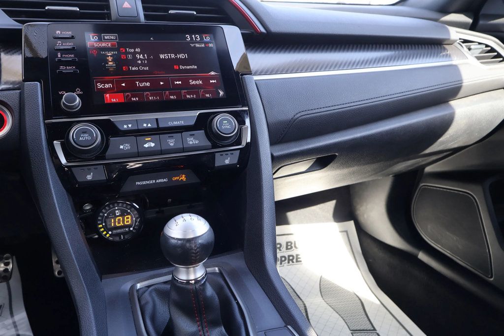 2020 Honda Civic Si Coupe 1 OWNER VEHICLE, MANUAL TRANS, TWO TONE SEATS, BLUETOOTH & MORE! - 22906722 - 20