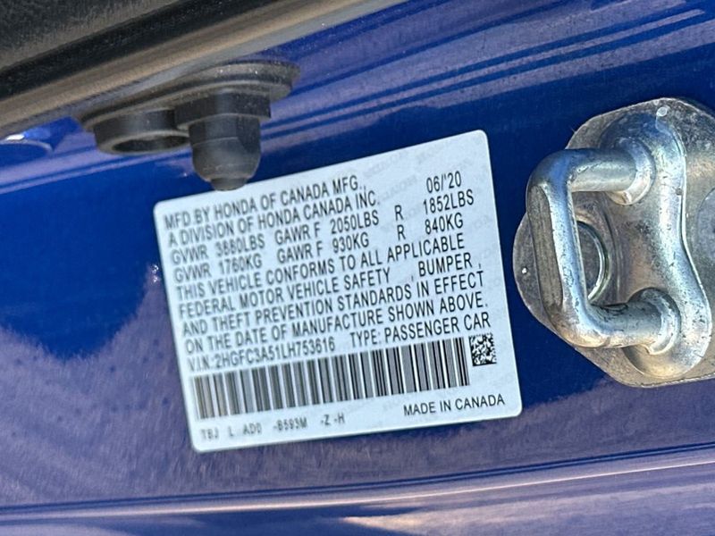 2020 Honda Civic Si Coupe Si - 22952235 - 21