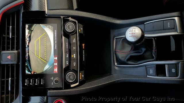 2020 Honda Civic Si Sedan Manual - 22856328 - 22