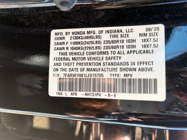 2020 Honda CR-V 2020 Honda CRV EX-L - 22983880 - 43