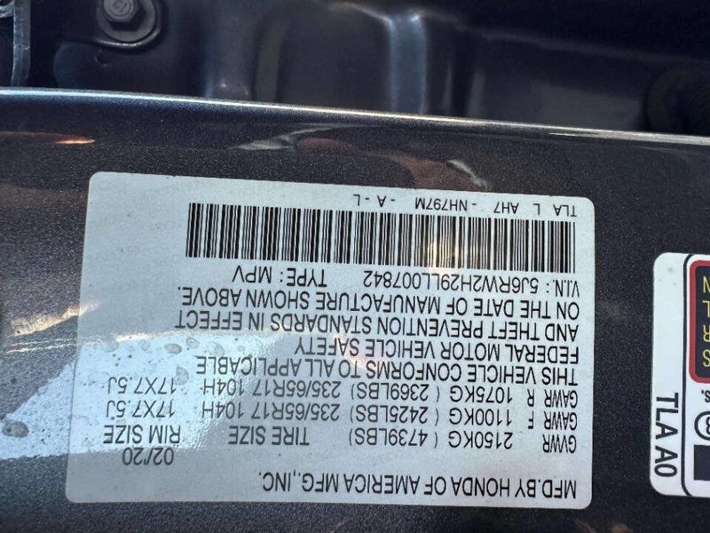 2020 Honda CR-V LX AWD - 22981224 - 21