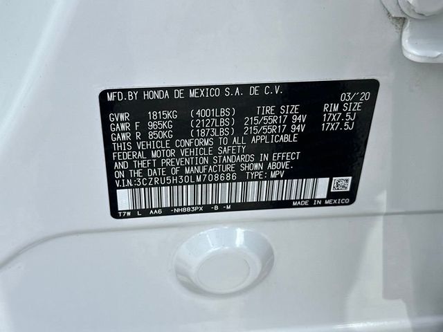 2020 Honda HR-V LX 2WD CVT - 22940703 - 20