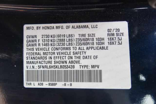 2020 Honda Odyssey EX Automatic - 22950077 - 35