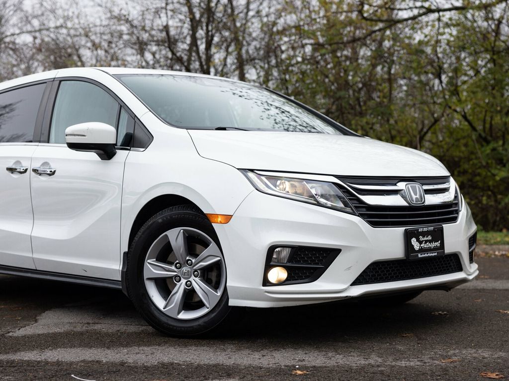 2020 Honda Odyssey EX-L, 1-Owner, Platinum White Pearl, Beige Leather  - 22956044 - 13