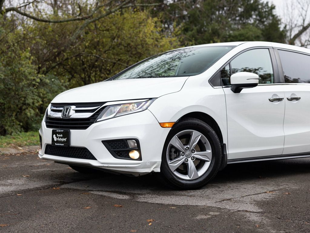 2020 Honda Odyssey EX-L, 1-Owner, Platinum White Pearl, Beige Leather  - 22956044 - 1