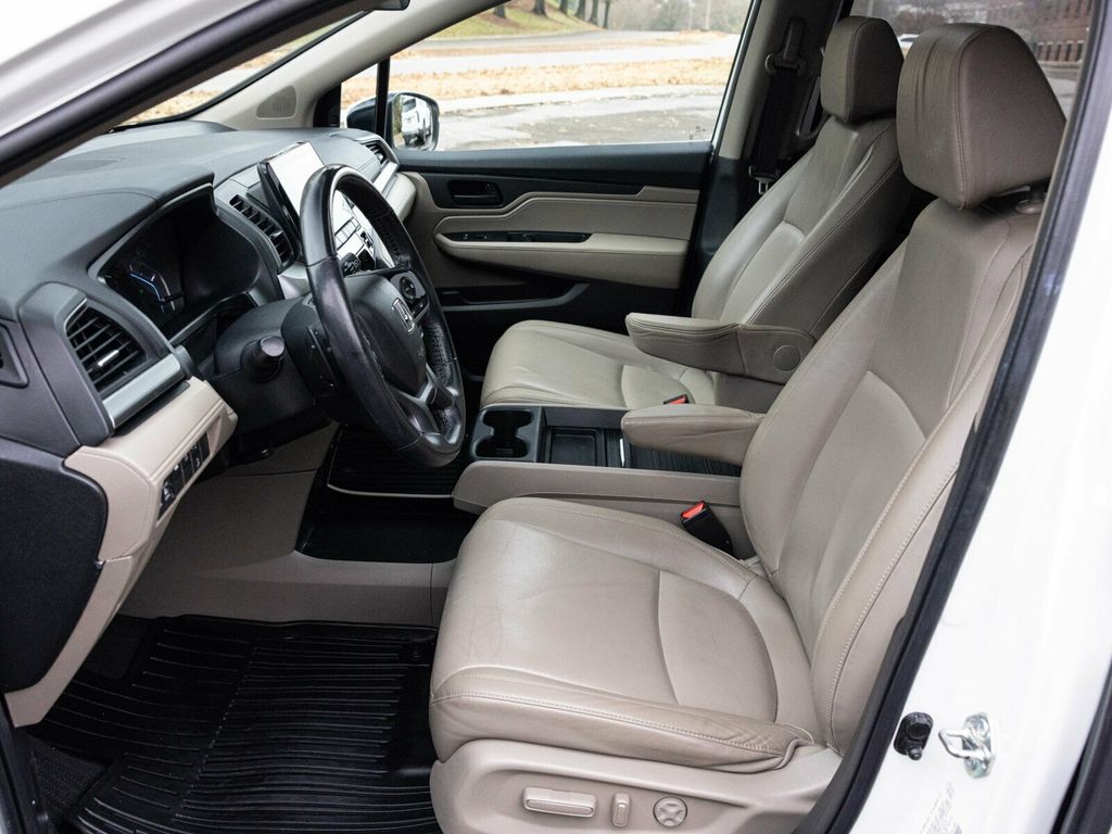 2020 Honda Odyssey EX-L, 1-Owner, Platinum White Pearl, Beige Leather  - 22956044 - 26