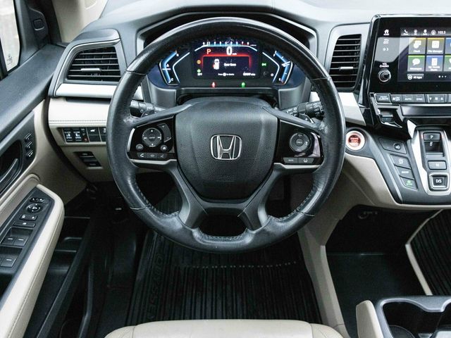 2020 Honda Odyssey EX-L, 1-Owner, Platinum White Pearl, Beige Leather  - 22956044 - 43