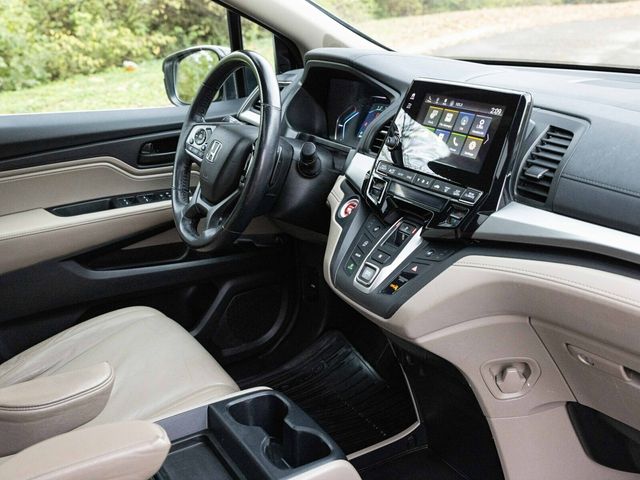 2020 Honda Odyssey EX-L, 1-Owner, Platinum White Pearl, Beige Leather  - 22956044 - 61