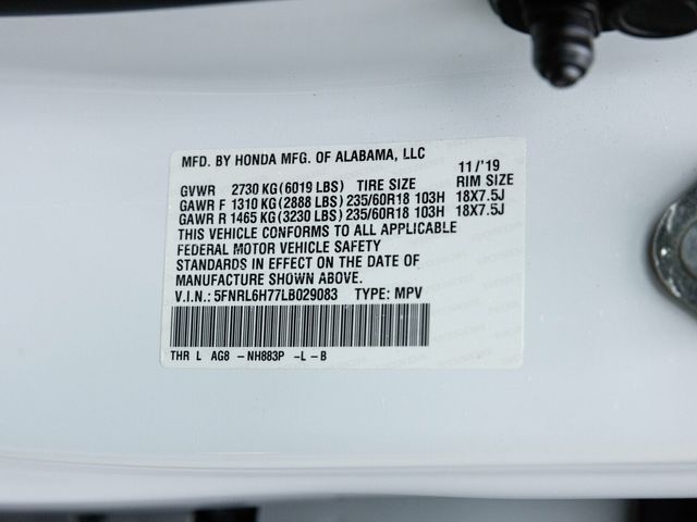 2020 Honda Odyssey EX-L, 1-Owner, Platinum White Pearl, Beige Leather  - 22956044 - 73