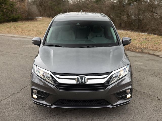 2020 Honda Odyssey EX-L, Modern Steel Metallic, Gray Leather, Third Row - 22980459 - 15