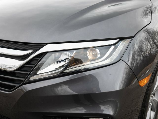 2020 Honda Odyssey EX-L, Modern Steel Metallic, Gray Leather, Third Row - 22980459 - 17