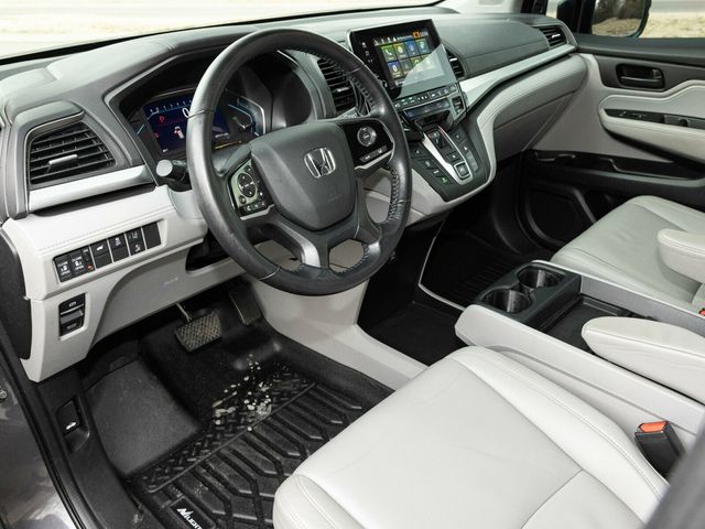 2020 Honda Odyssey EX-L, Modern Steel Metallic, Gray Leather, Third Row - 22980459 - 24