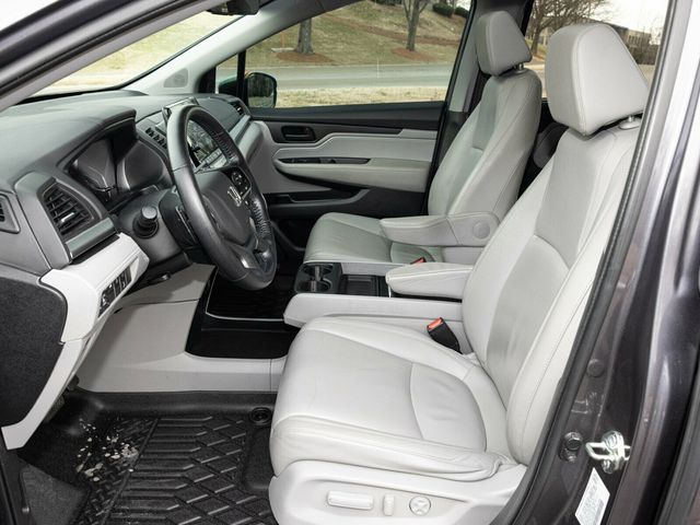 2020 Honda Odyssey EX-L, Modern Steel Metallic, Gray Leather, Third Row - 22980459 - 26