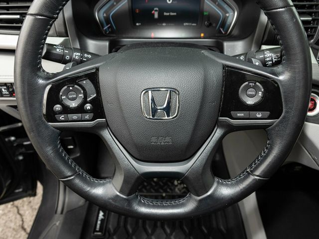 2020 Honda Odyssey EX-L, Modern Steel Metallic, Gray Leather, Third Row - 22980459 - 31