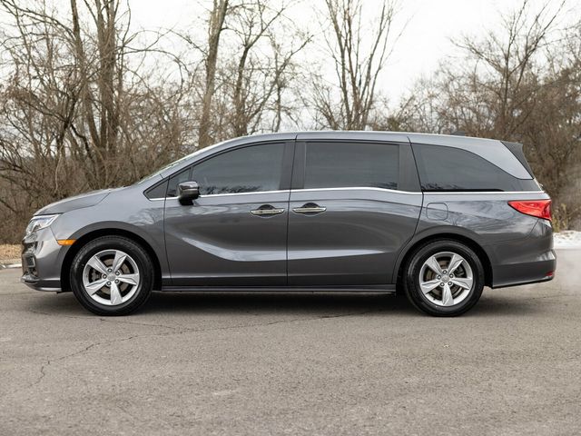2020 Honda Odyssey EX-L, Modern Steel Metallic, Gray Leather, Third Row - 22980459 - 3