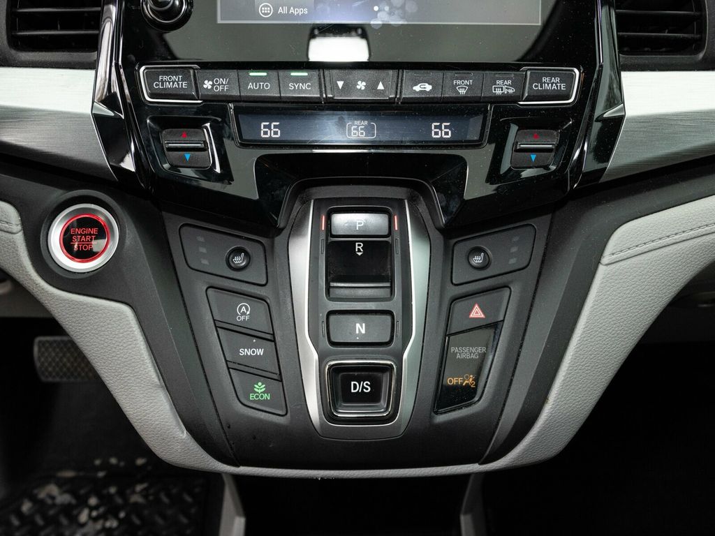 2020 Honda Odyssey EX-L, Modern Steel Metallic, Gray Leather, Third Row - 22980459 - 39