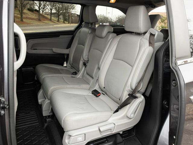2020 Honda Odyssey EX-L, Modern Steel Metallic, Gray Leather, Third Row - 22980459 - 47