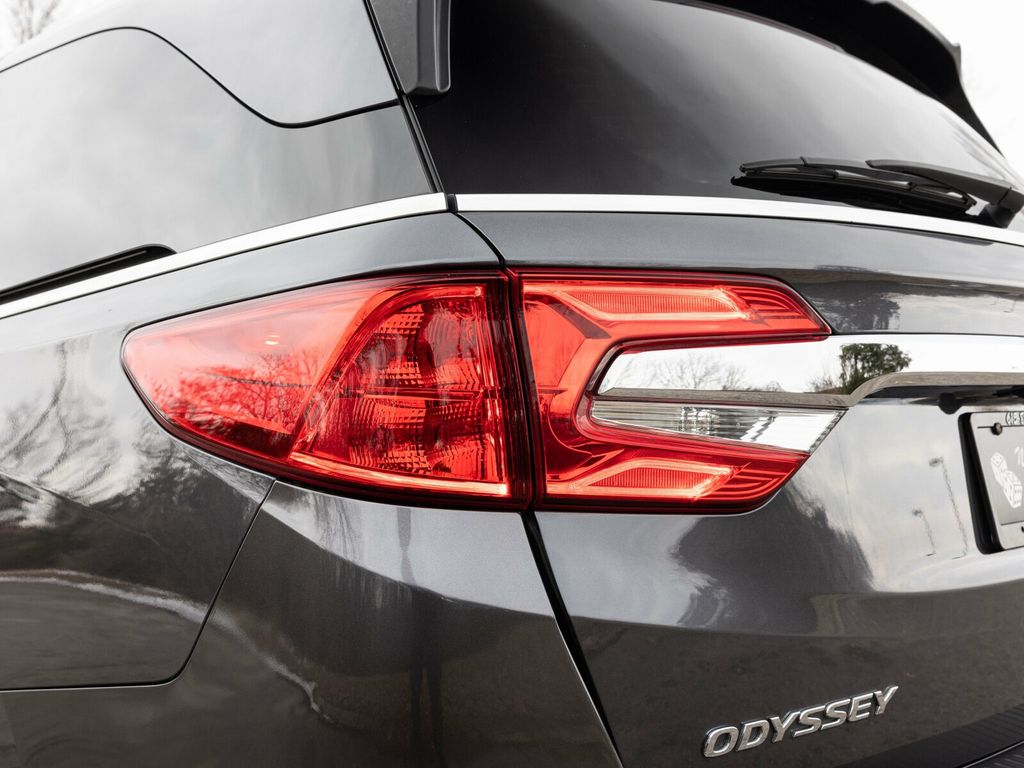 2020 Honda Odyssey EX-L, Modern Steel Metallic, Gray Leather, Third Row - 22980459 - 54