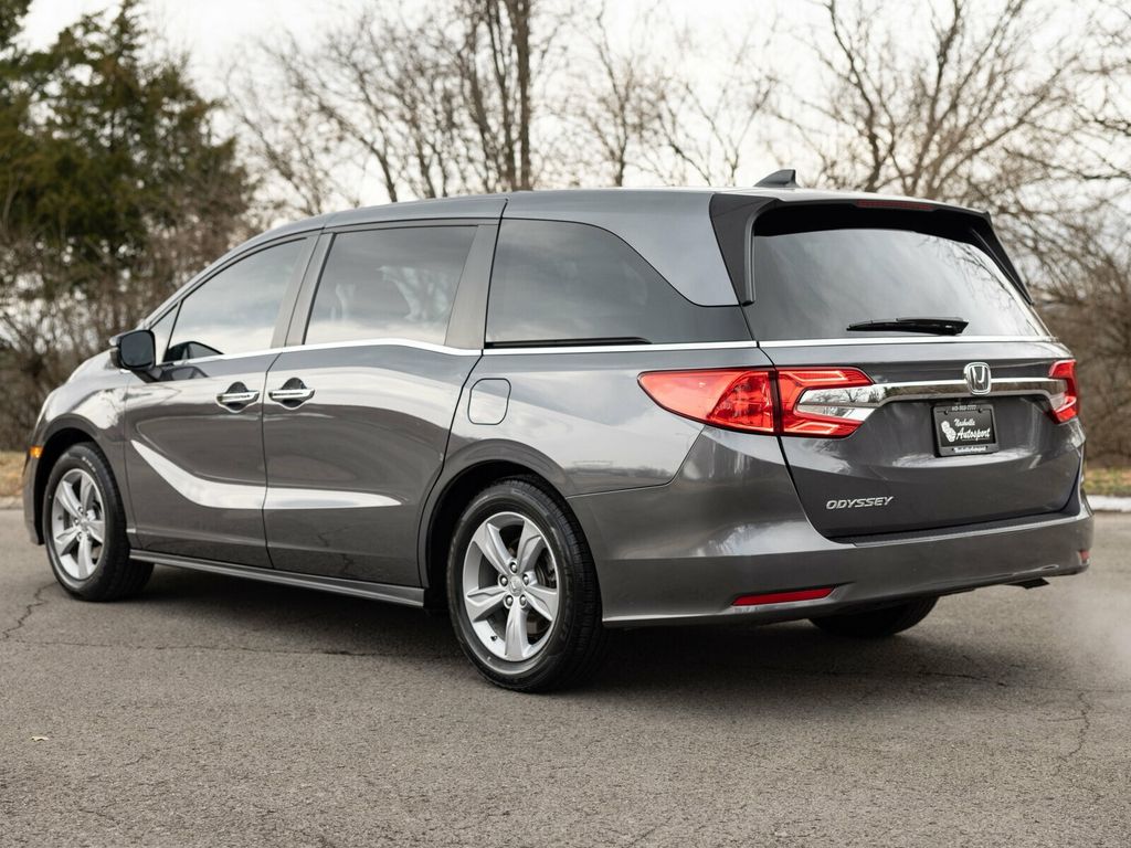 2020 Honda Odyssey EX-L, Modern Steel Metallic, Gray Leather, Third Row - 22980459 - 5
