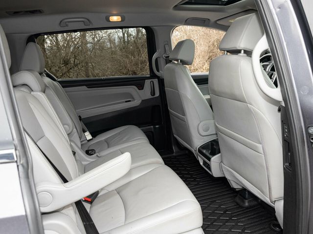 2020 Honda Odyssey EX-L, Modern Steel Metallic, Gray Leather, Third Row - 22980459 - 59