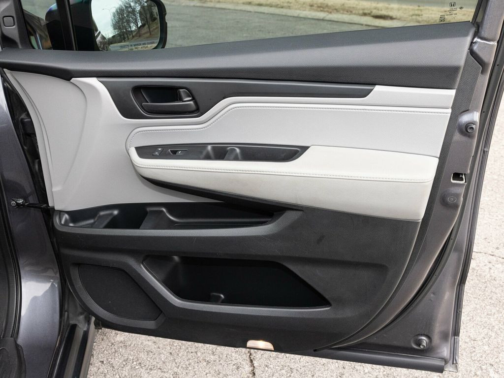 2020 Honda Odyssey EX-L, Modern Steel Metallic, Gray Leather, Third Row - 22980459 - 60