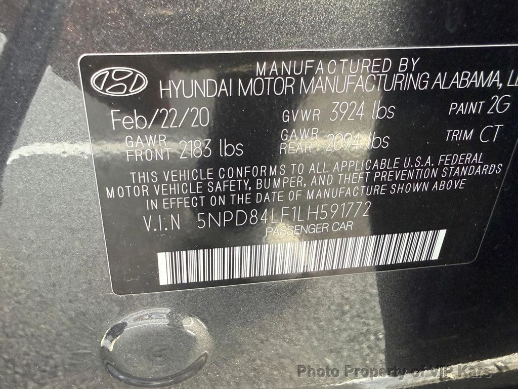 2020 Hyundai Elantra SEL IVT - 22987437 - 21
