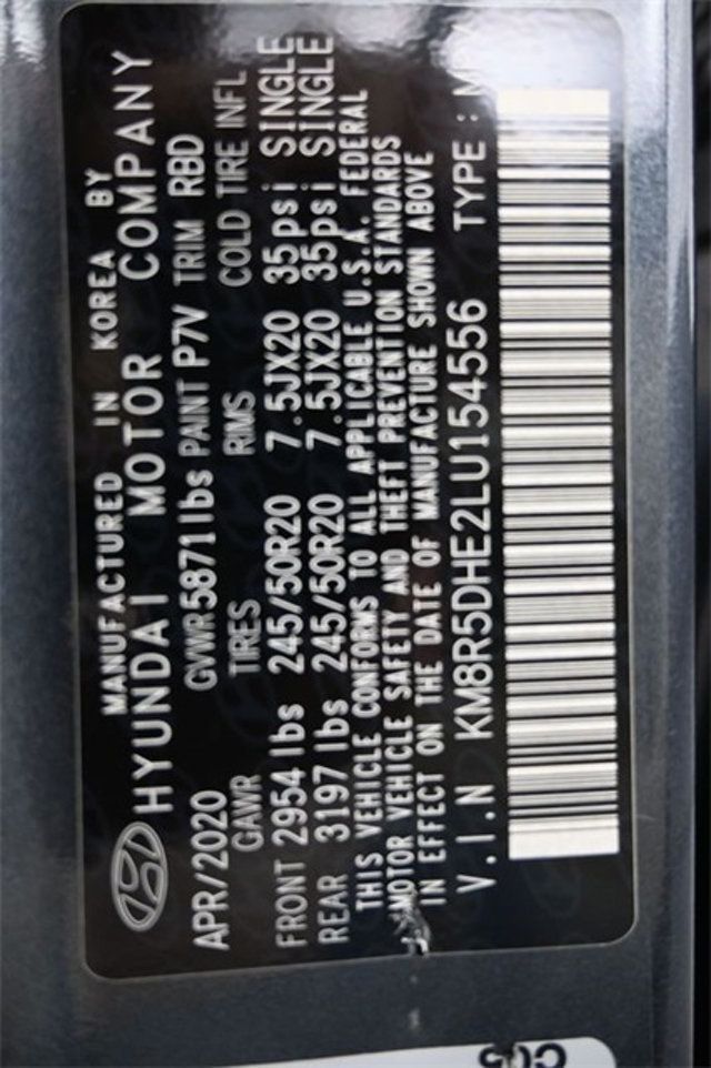 2020 Hyundai Palisade Limited AWD - 22922499 - 3