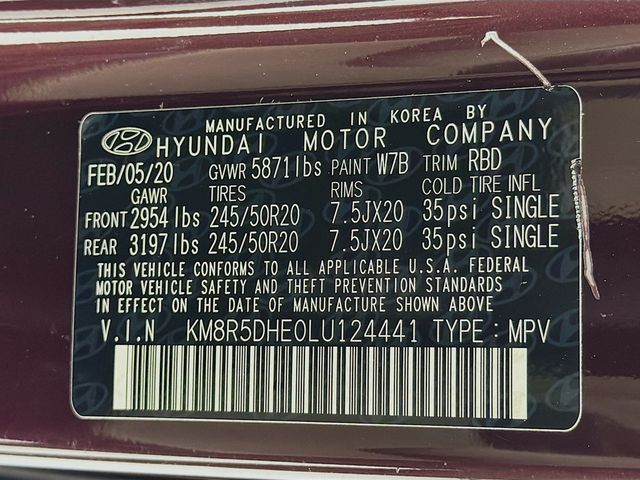 2020 Hyundai Palisade Limited AWD - 22961012 - 35