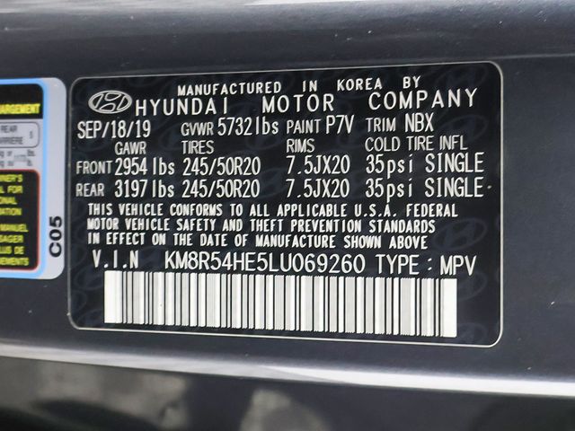 2020 Hyundai Palisade Limited FWD - 23091546 - 64