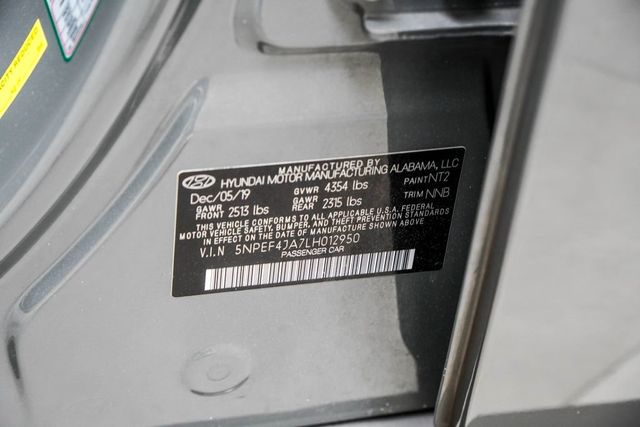 2020 Hyundai Sonata SEL 2.5L - 22997566 - 49