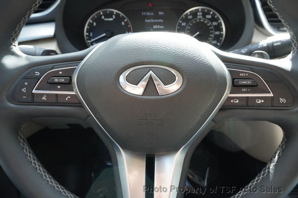 2020 INFINITI QX50 ESSENTIAL AWD NAV CARPLAY HEATED SEATS 360 CAM PANO LOADED!! - 23101461 - 28