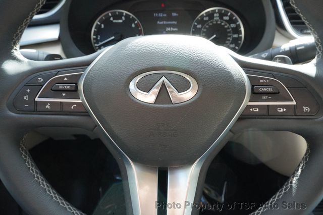 2020 INFINITI QX50 ESSENTIAL AWD NAV CARPLAY HEATED SEATS 360 CAM PANO LOADED!! - 23101461 - 28