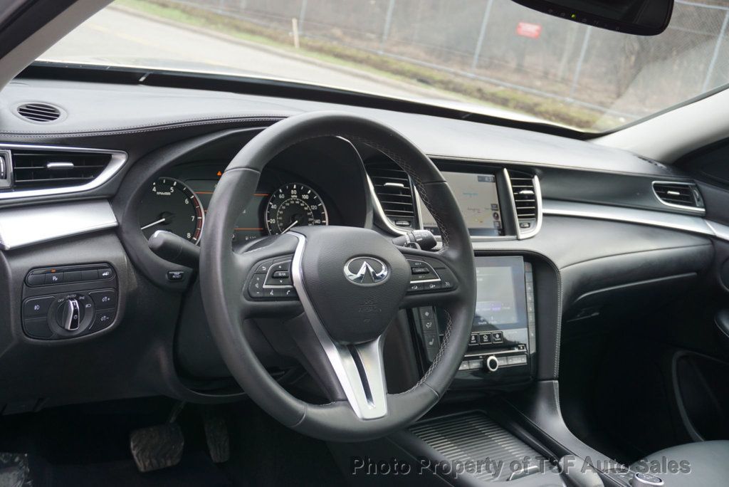 2020 INFINITI QX50 LUXE AWD CARPLAY NAVI REAR CAMERA PANO ROOF HEATED SEATS LOADED! - 23001523 - 19
