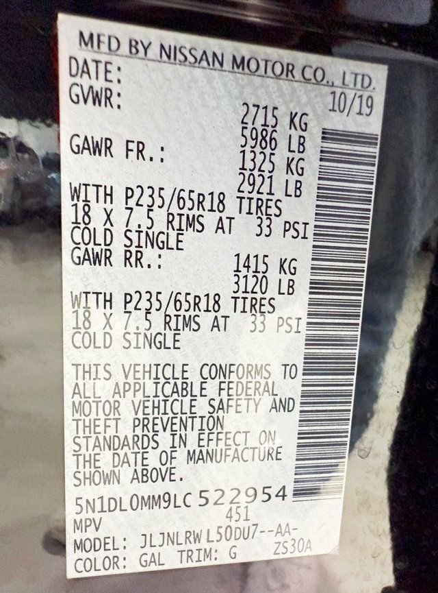 2020 INFINITI QX60 LUXE AWD - 22975456 - 42