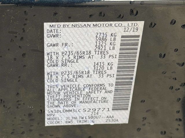 2020 INFINITI QX60 Luxe AWD 4dr SUV - 22963293 - 20