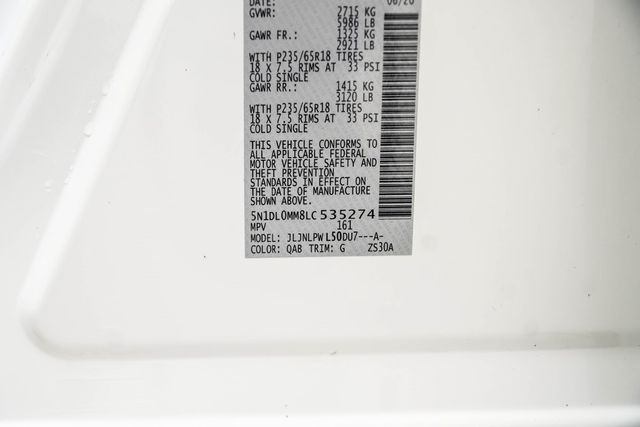 2020 INFINITI QX60 PURE AWD - 22961107 - 38