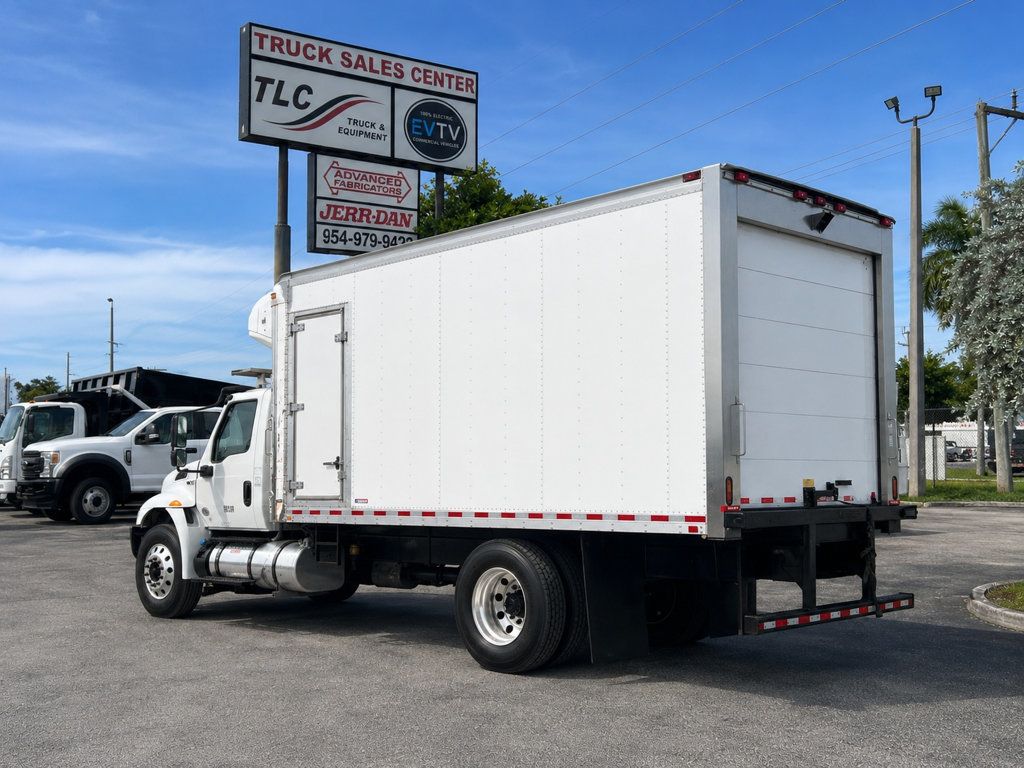 2020 International MV607 18ft Refrigerated Box Truck Thermo King - 23075485 - 1