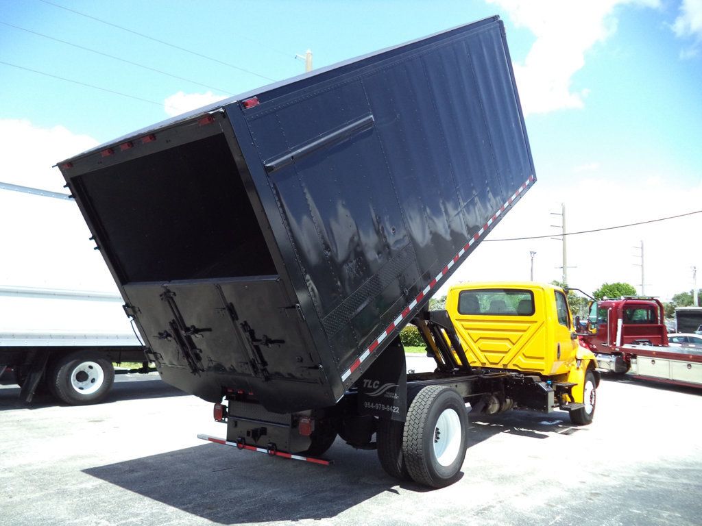 2020 International MV607 w/ 16ft Chipper Dump Truck & New Hydraulics, PTO, Hoist - 23016306 - 20