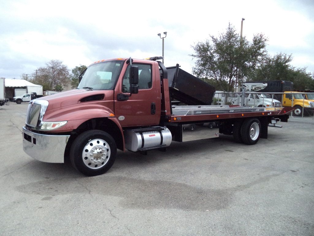 2020 International MV607 w/ Brand New 22' JerrDan 6 Ton XLP Car Carrier Rollback - 22971185 - 42