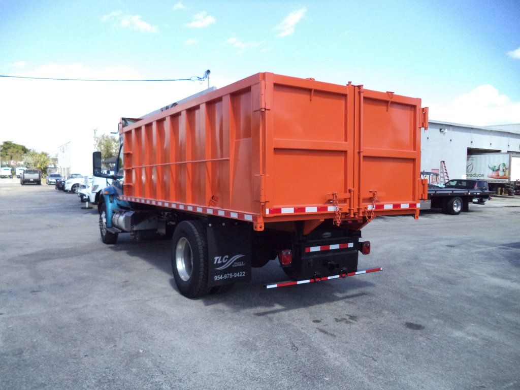 2020 International MV607 w/ New 18ft Steel Trash Dump Body Landscape Dump - 22986396 - 10