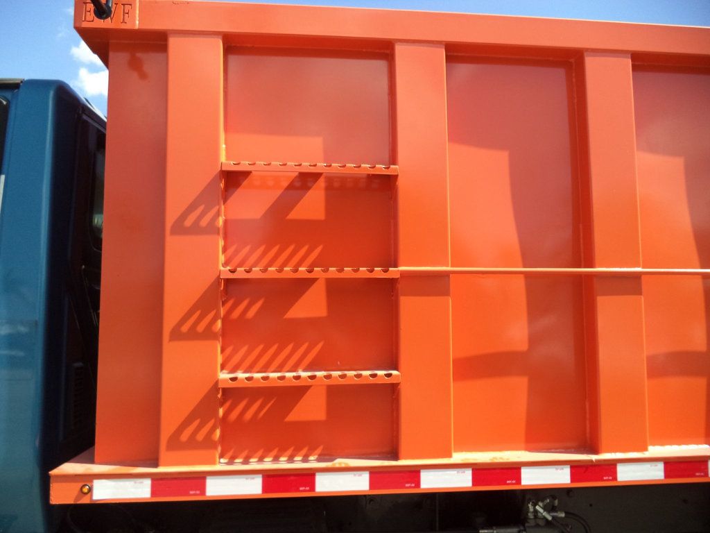 2020 International MV607 w/ New 18ft Steel Trash Dump Body Landscape Dump - 22986396 - 32