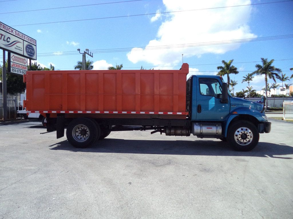 2020 International MV607 w/ New 18ft Steel Trash Dump Body Landscape Dump - 22986396 - 6