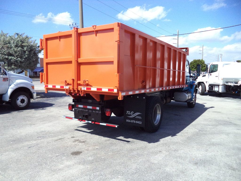 2020 International MV607 w/ New 18ft Steel Trash Dump Body Landscape Dump - 22986396 - 8