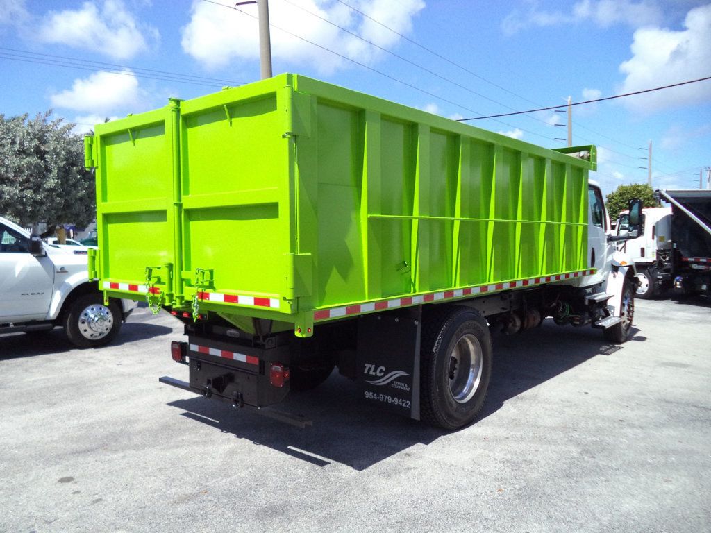 2020 International MV607 w/ New 18ft Steel Trash Dump Body Landscape Dump - 22995786 - 9