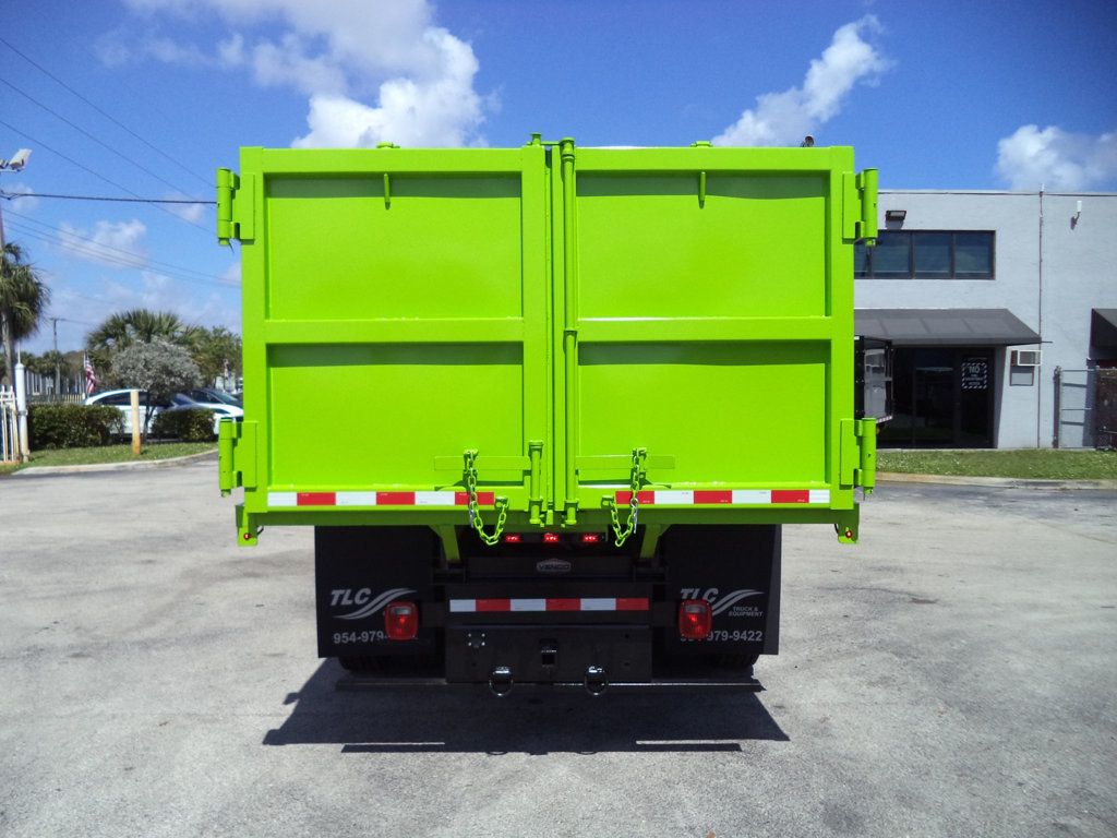 2020 International MV607 w/ New 18ft Steel Trash Dump Body Landscape Dump - 22995786 - 11