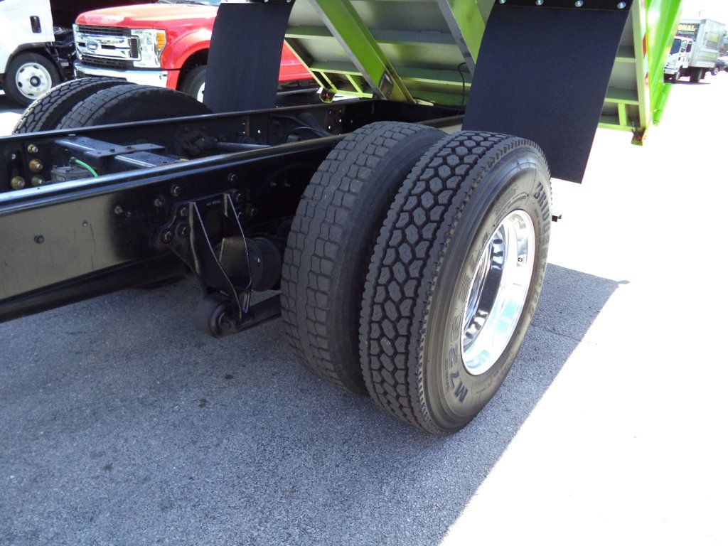 2020 International MV607 w/ New 18ft Steel Trash Dump Body Landscape Dump - 22995786 - 18