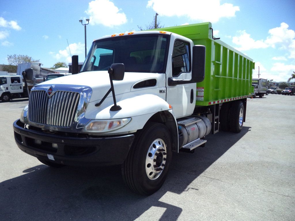 2020 International MV607 w/ New 18ft Steel Trash Dump Body Landscape Dump - 22995786 - 1