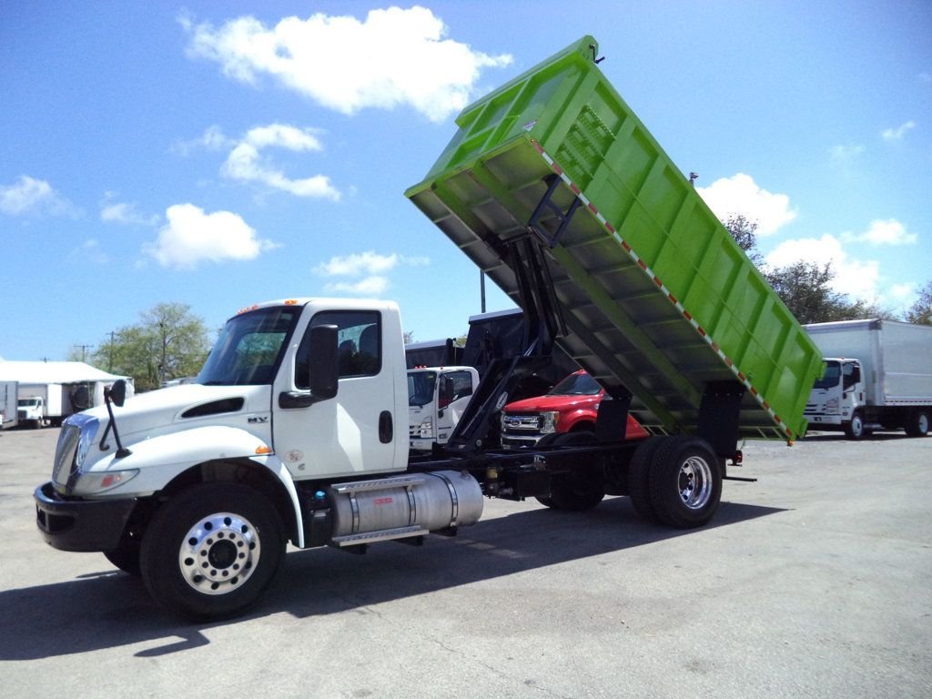 2020 International MV607 w/ New 18ft Steel Trash Dump Body Landscape Dump - 22995786 - 27