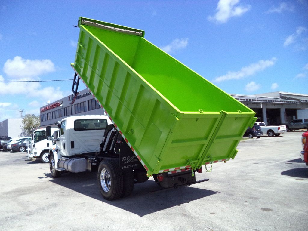 2020 International MV607 w/ New 18ft Steel Trash Dump Body Landscape Dump - 22995786 - 29